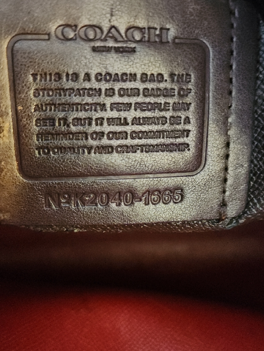 Coach Mollie Tote. PROJECT BAG. - Picture 2 of 15